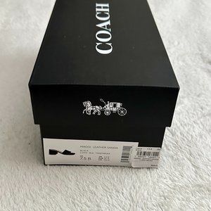 Coach Maggi Leather Sandals
